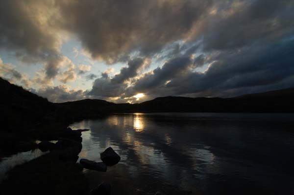 Blea Tarn at Sunset